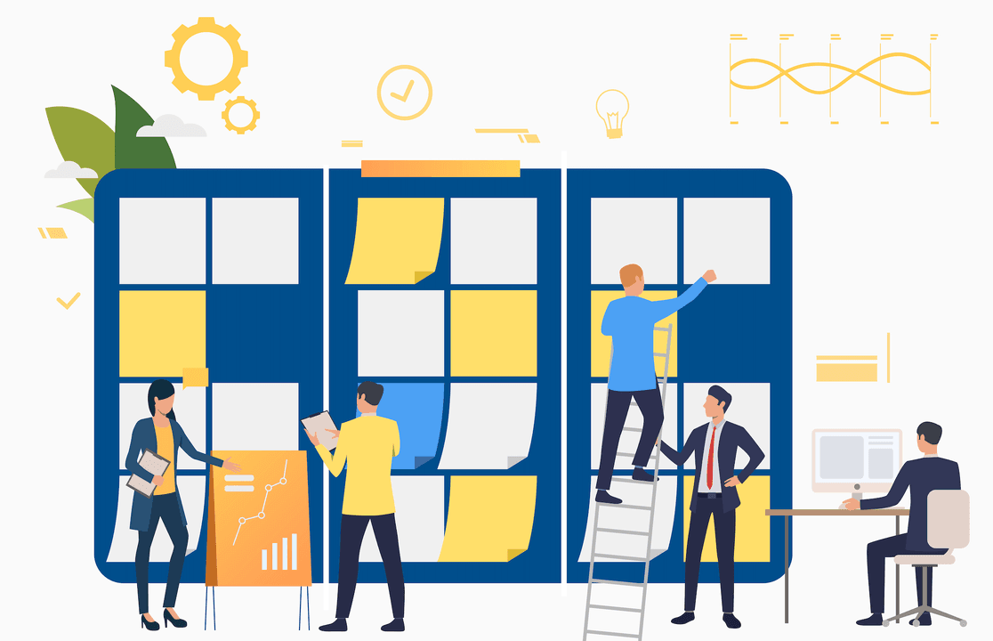 Professional team delivery