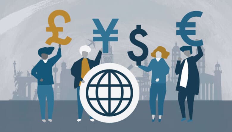 Multi-currency accounting interface